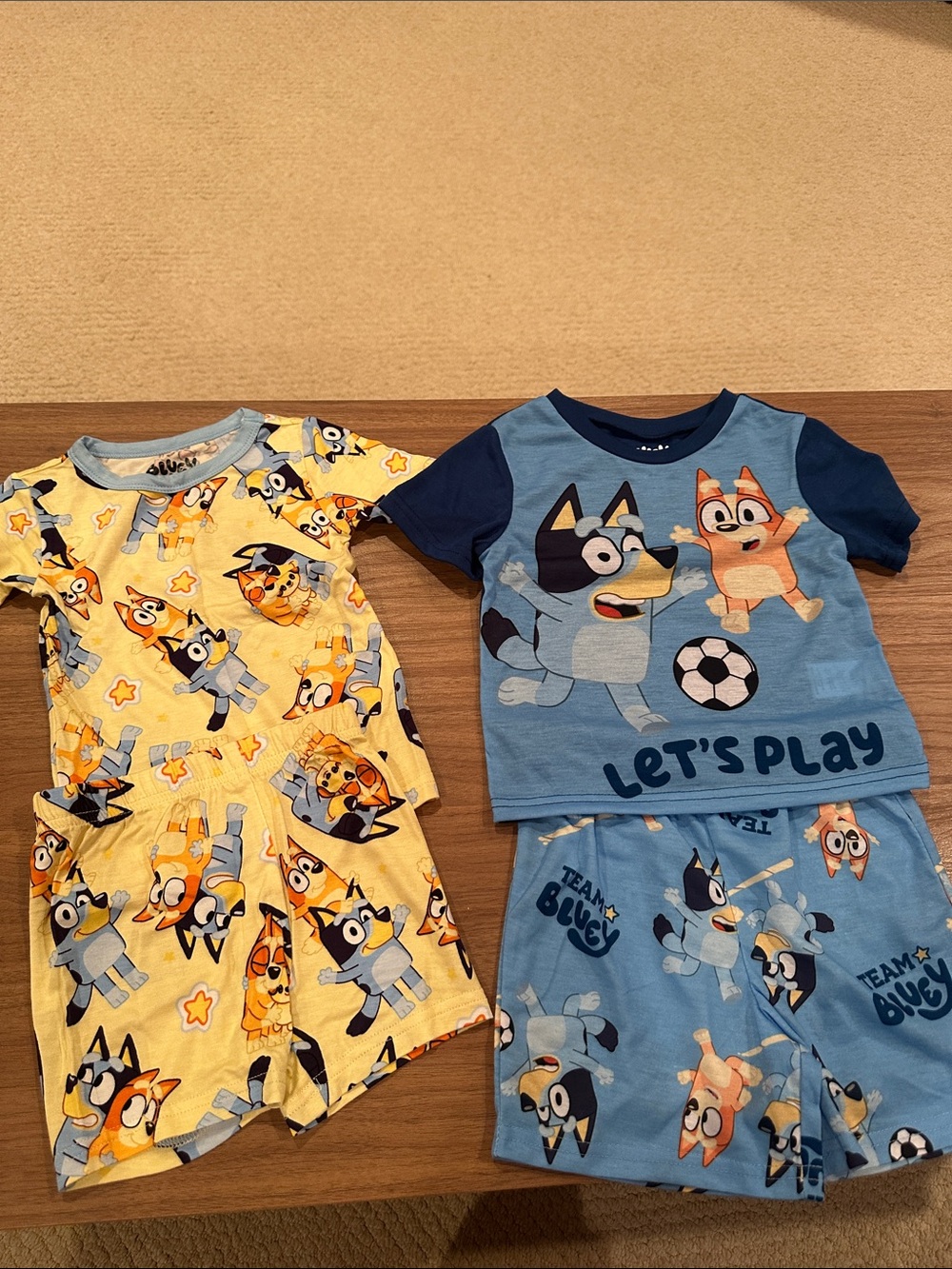 Bluey PJs - 2 pair set